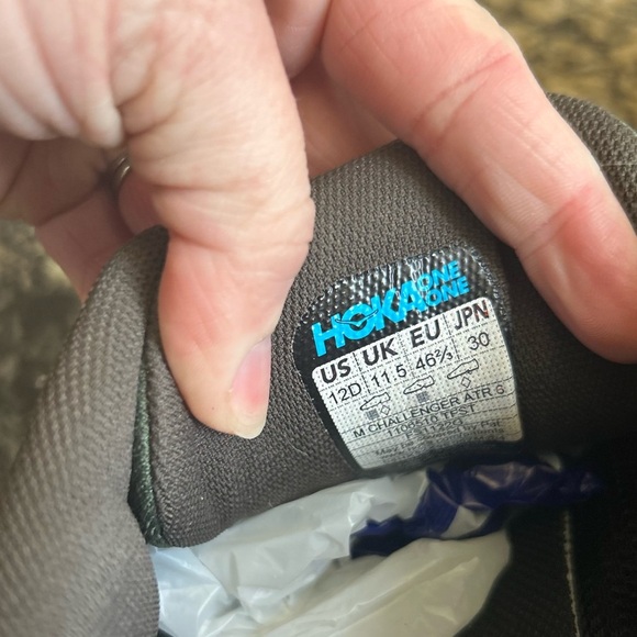 Hoka men’s challenger ATR 6 athletic running sneakers sz. 12 Workout casual - Picture 6 of 8